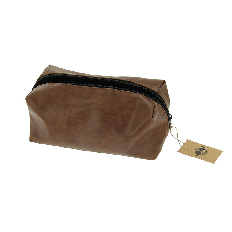 Trousse de toilette Barber Marron 23.5x14.5x 11cm