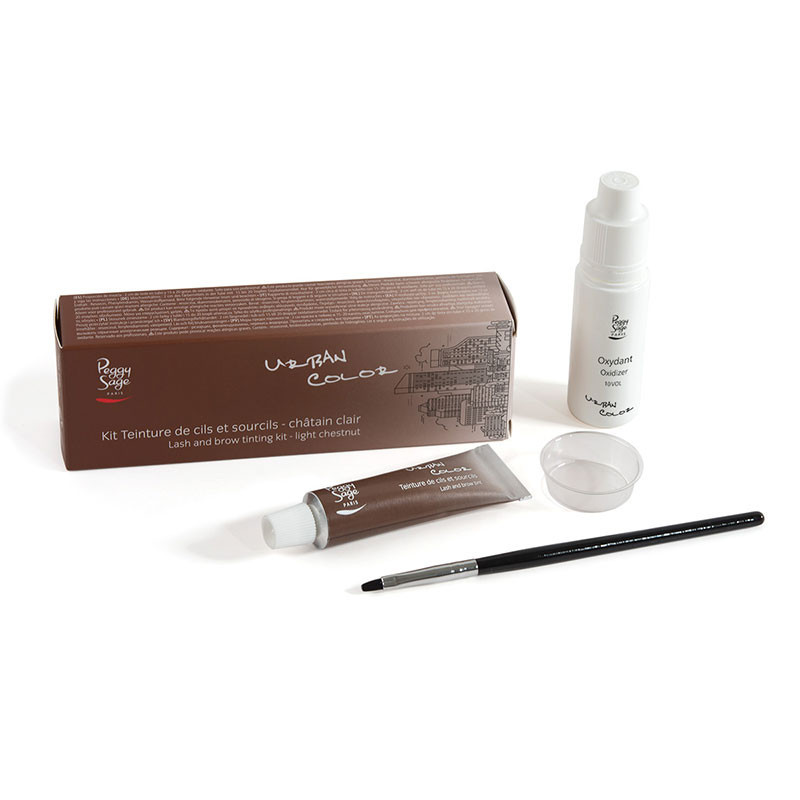 Kit teinture cils et sourcils Châtain clair