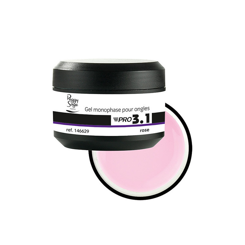 Gel de construction 3 en 1 Pro 3.1 Rose 50g