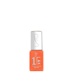 Mini vernis semi-permanent 1-LAK Tropical orange