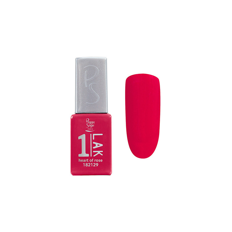 Mini vernis semi-permanent 1-LAK Heart of Rose