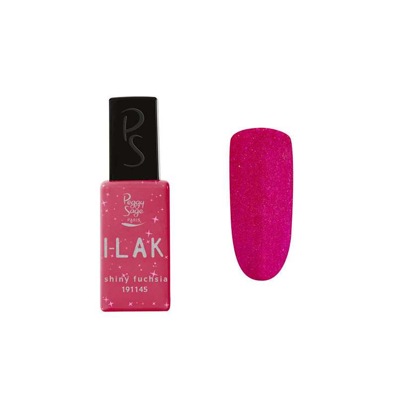 Vernis semi-permanent I-LAK - Shiny fuchsia