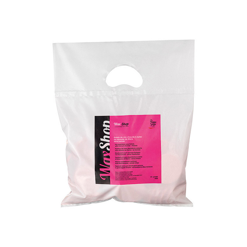 Galets de cire chaude à épiler Rose titane 1kg