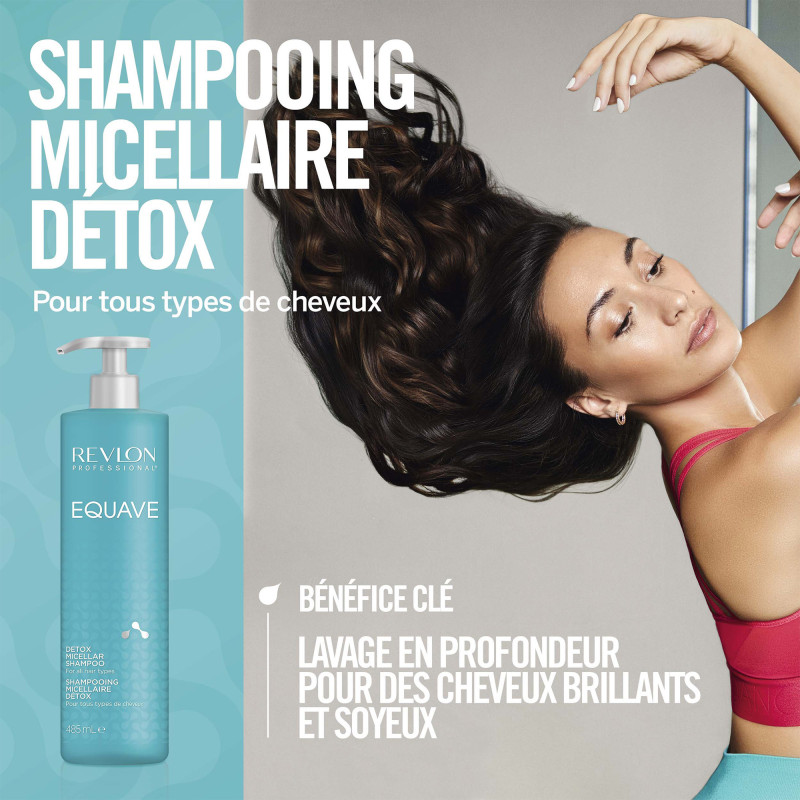 Shampooing Micellaire Détox Équilibrant Equave™