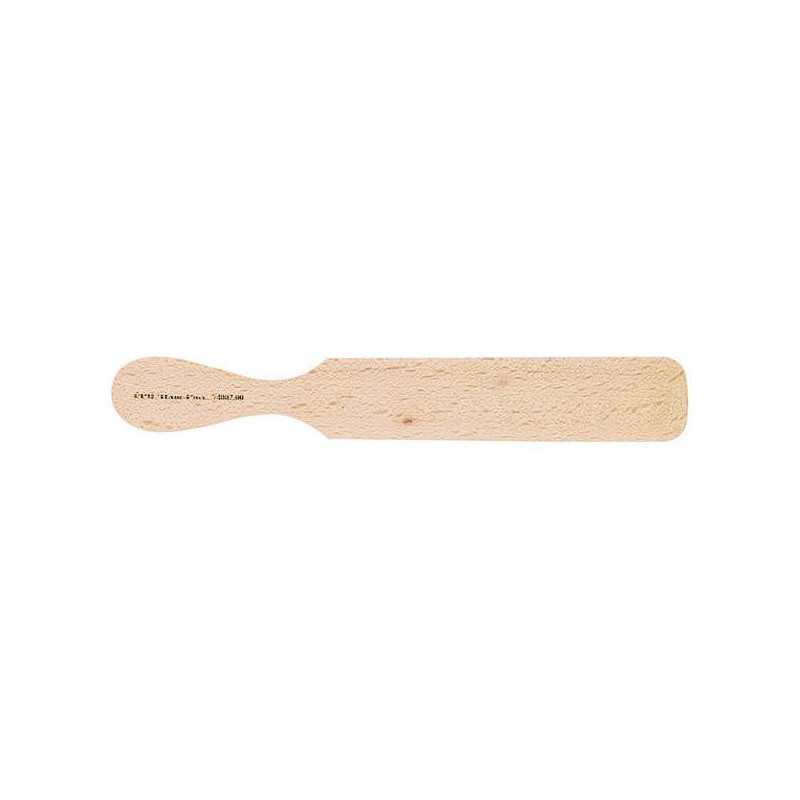 Spatule rectangulaire pour les jambes en bois de hêtre 24cm