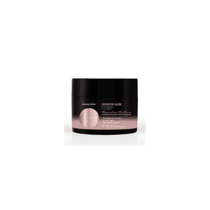 Masque réparation brillance Keratin Glow Essentiel