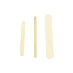 Spatules épilation en bois 3 formats x400