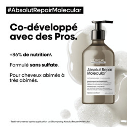 Shampoing réparateur moléculaire Absolut Repair Molecular