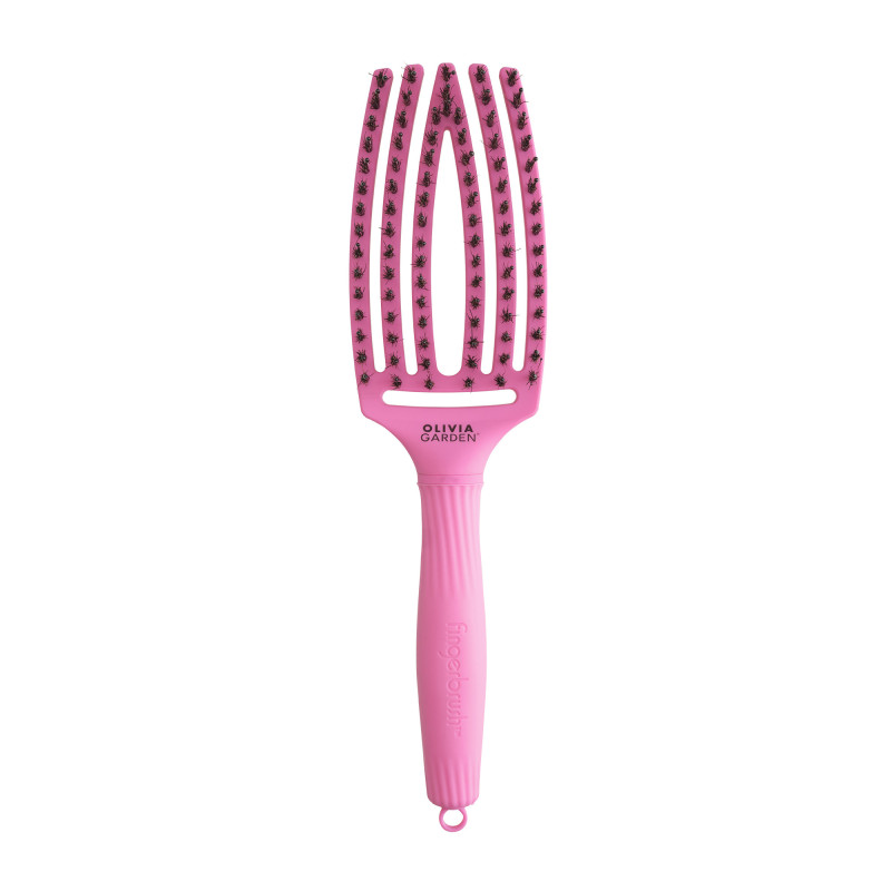 Brosse démêlante FingerBrush Boar & Nylon ThinkPink - Bubble Pink