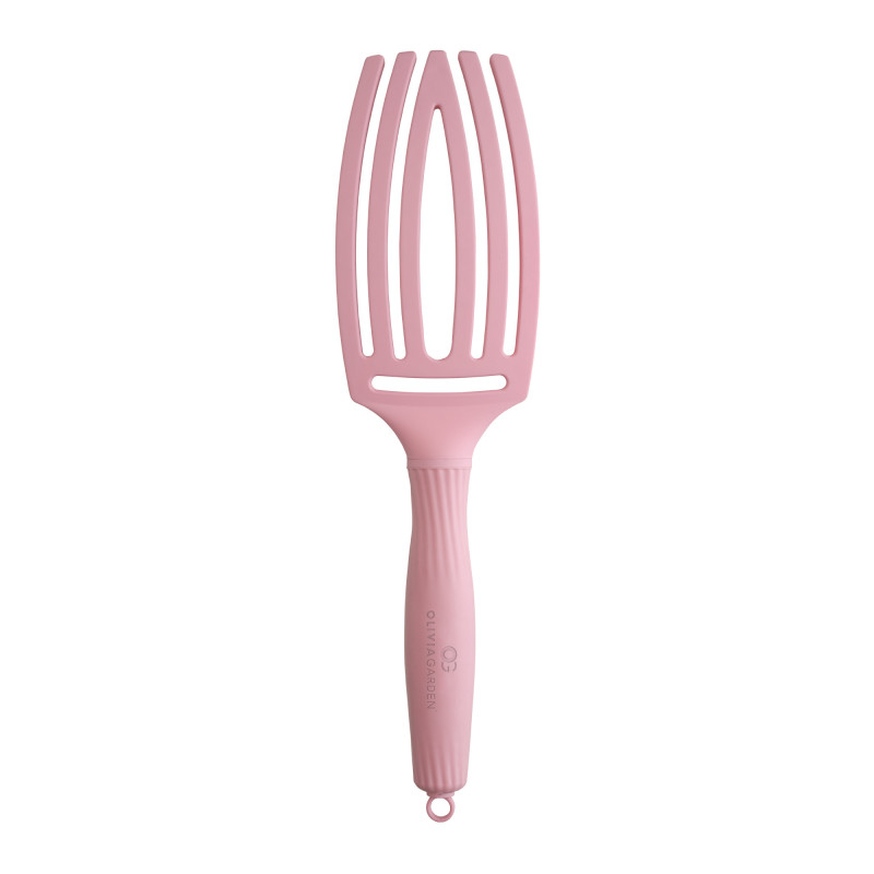 Brosse démêlante FingerBrush Boar & Nylon ThinkPink - Soft Pink