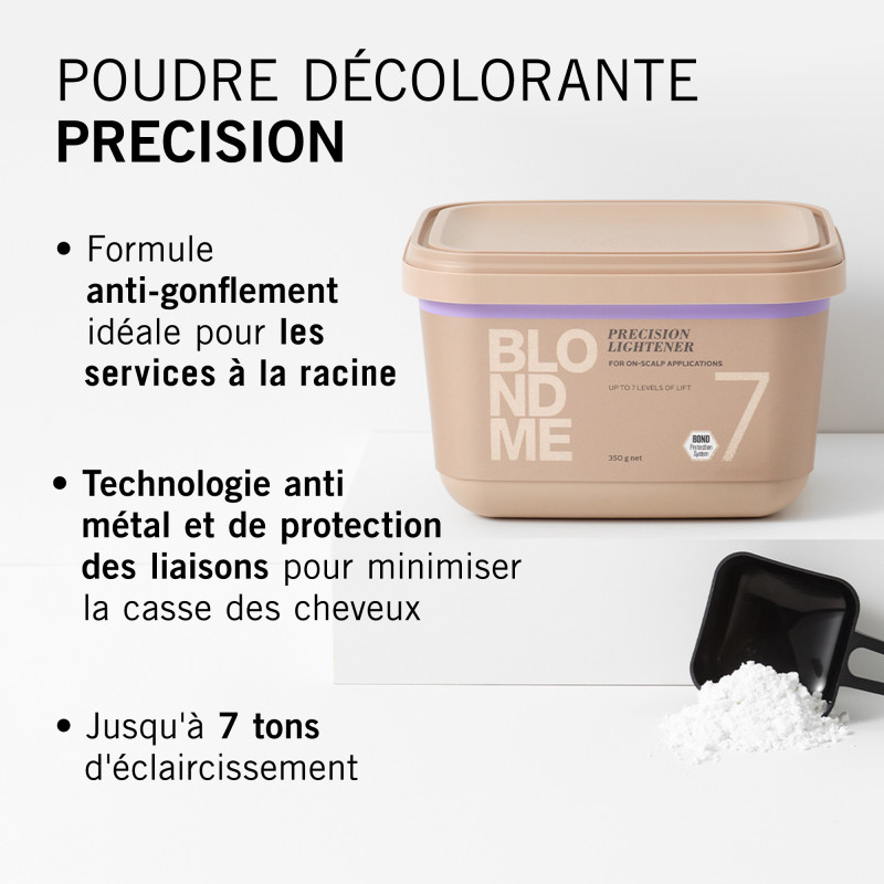 Poudre décolorante BlondMe Précision Lightner 7