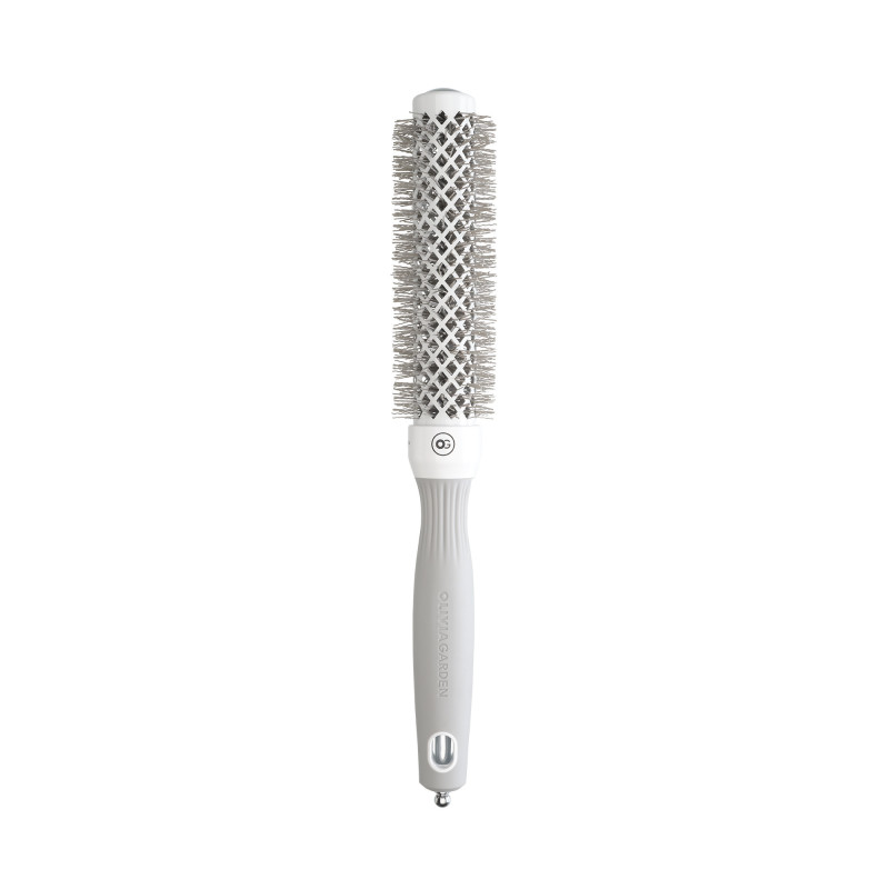 Brosse brushing ronde Expert Blowout Speed Wavy Bristles White&Grey 25mm