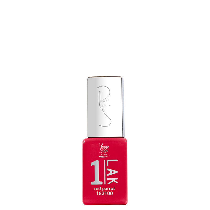 Mini vernis semi-permanent 1-LAK Red parrot