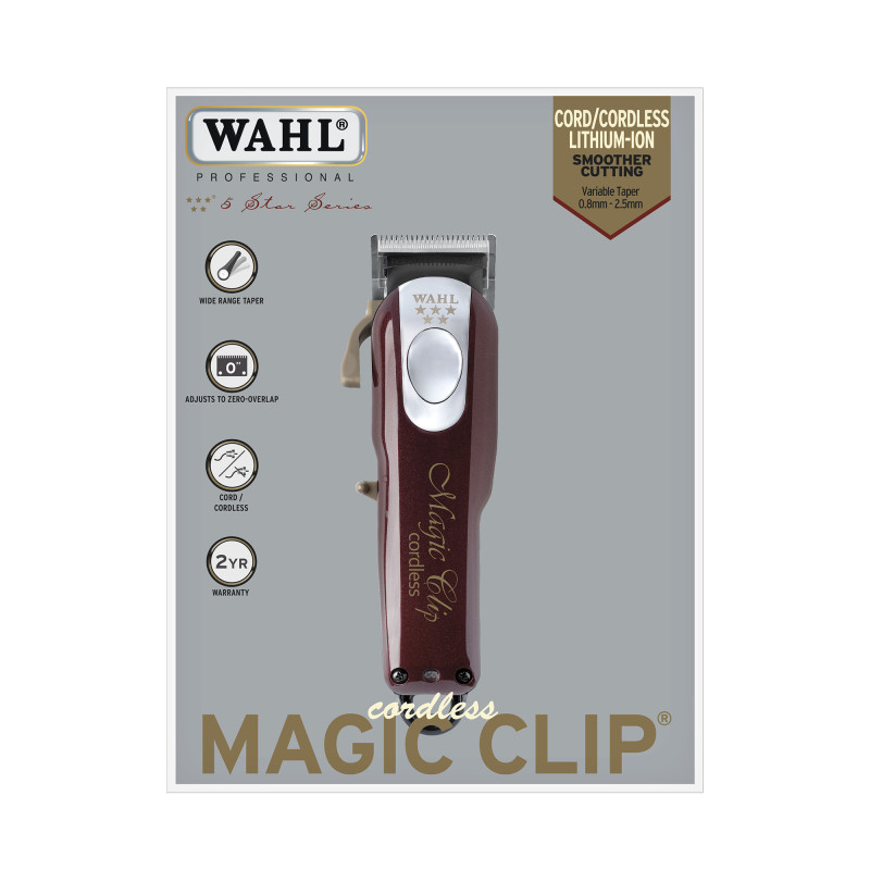 Tondeuse de coupe Cordless Magic Clip® avec/sans fil