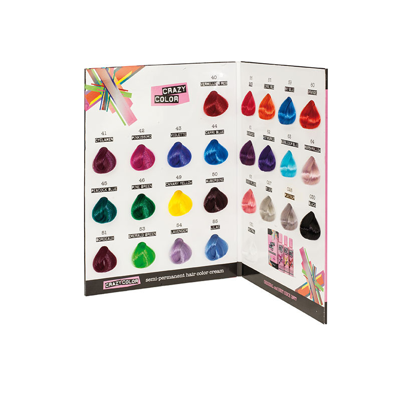 Nuancier crazy color 2017