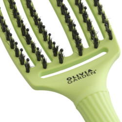 Brosse démêlante Fingerbrush Green Pistachio - Care Iconic Boar&Nylon
