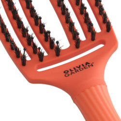 Brosse démêlante Fingerbrush Orange Spritz - Care Iconic Boar&Nylon