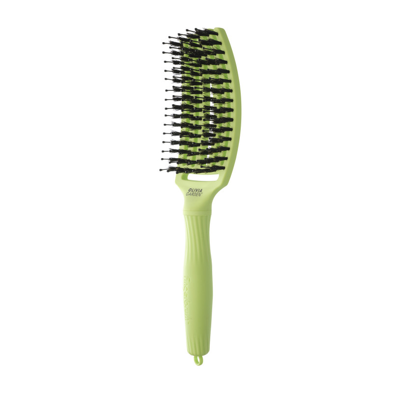 Brosse démêlante Fingerbrush Green Pistachio - Care Iconic Boar&Nylon