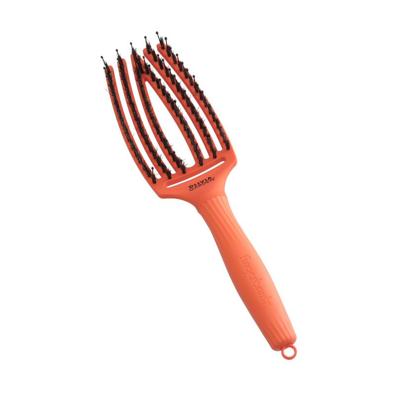 Brosse démêlante Fingerbrush Orange Spritz - Care Iconic Boar&Nylon