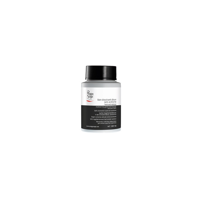 Bain dissolvant doux sans acétone