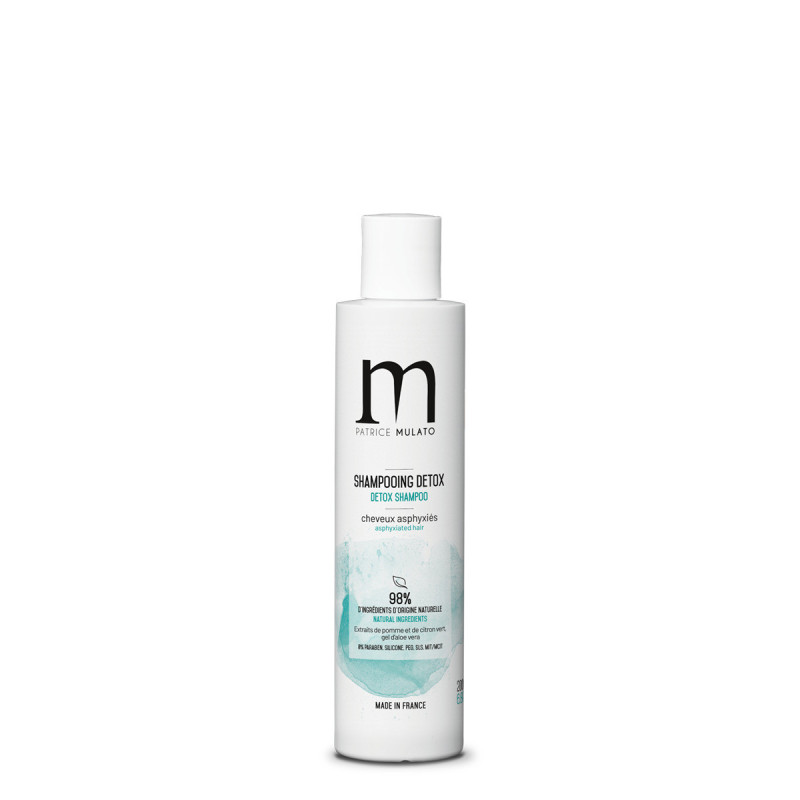 Shampooing traitant detox cheveux asphyxies