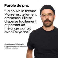 Coloration crème de beauté Majirouge 4.62 Châtain Rouge Irisé