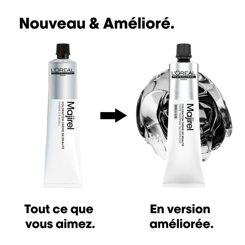Coloration crème de beauté Majirel Blond Foncé Cendré Doré 6.13