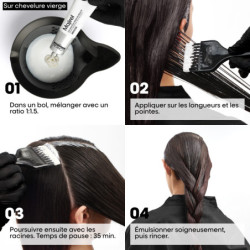 Coloration crème de beauté Majirel Cool Cover Blond Foncé Cendré 6.1