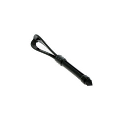 Fouet coloration 3-en-1 en silicone Noir